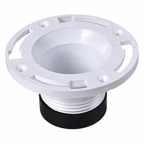 Oatey 43651 4 In. Twist-N-Set PVC Flange