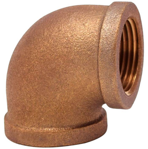 Legend Valve 310-002NL Pipe Elbow 3/8 in FNPT x 3/8 in FNPT Bronze 125 lb