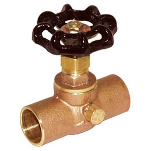 Legend Valve 107-133NL Stop and Waste Valve 1/2 in Sweat Brass 125 psi