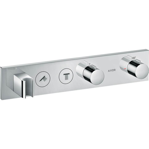 AXOR 18355001 ShowerSolutions Thermostatic Module Trim Select for 2 Functions in Chrome