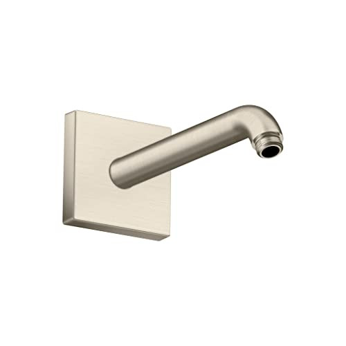 AXOR 26430821 ShowerSolutions Shower Arm Square, 9" in Brushed Nickel