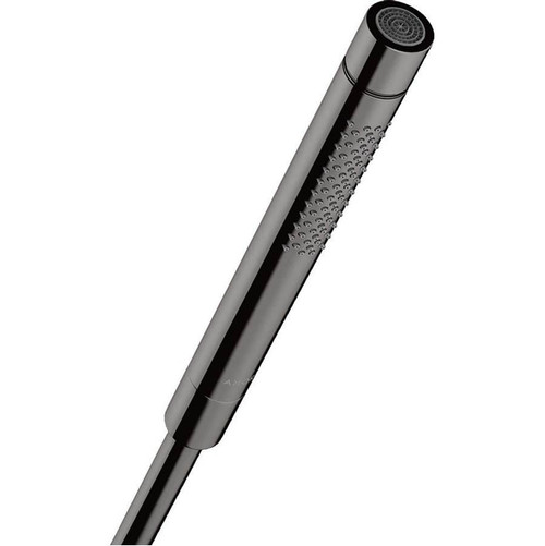 AXOR 4486330 Starck Baton Handshower 2-Jet, 1.75 GPM in Polished Black Chrome