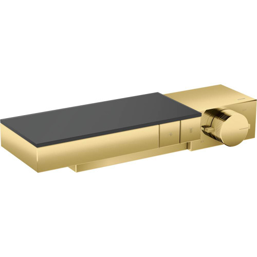 AXOR 46240991 Edge Thermostatic Trim for Exposed Installation for 2 Functions in Polished Gold Optic