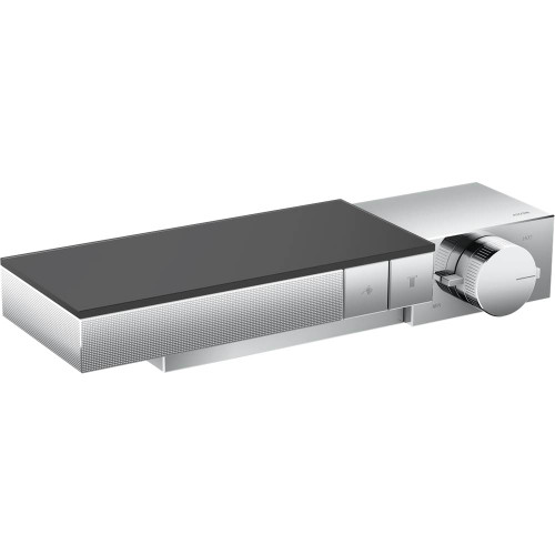 AXOR 46241001 Edge Thermostatic Trim for Exposed Installation for 2 Functions - Diamond Cut in Chrome