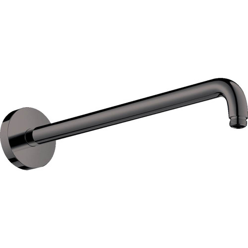 Hansgrohe 27413331 Showerarm Raindance 15" in Polished Black Chrome