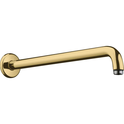 Hansgrohe 27413991 Showerarm Raindance 15" in Polished Gold Optic