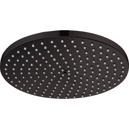 Hansgrohe 27624671 Raindance S Showerhead 240 1-Jet PowderRain, 2.5 GPM in Matte Black