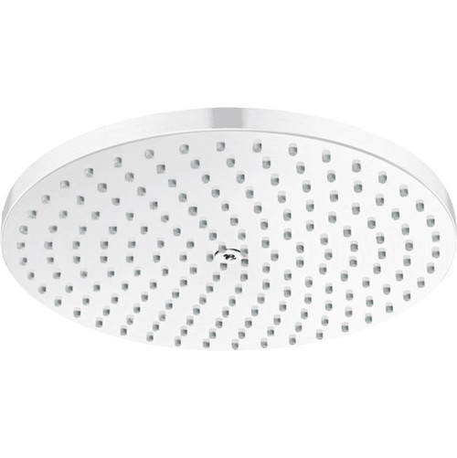 Hansgrohe 27624701 Raindance S Showerhead 240 1-Jet PowderRain, 2.5 GPM in Matte White