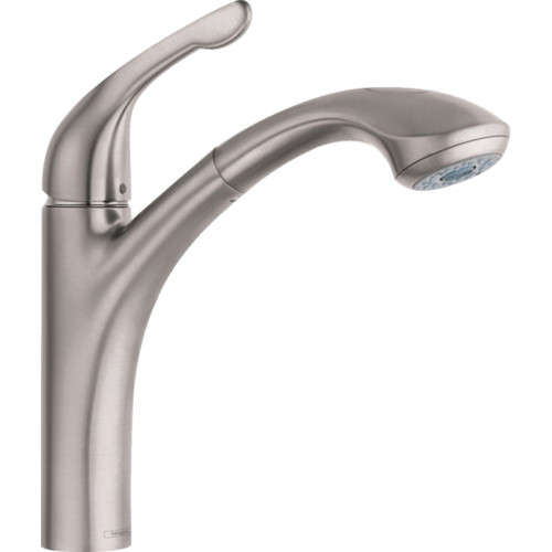 Hansgrohe 04186003 Long Showerarm W/ Flange CHROME