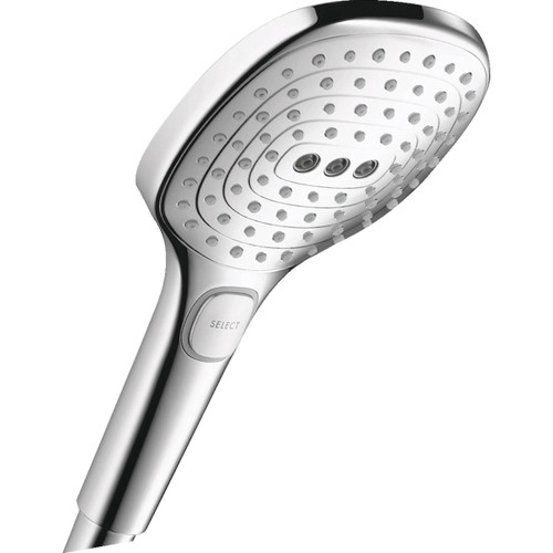 Hansgrohe 4528000 Raindance Select E Handshower 120 3-Jet, 2.0 GPM in Chrome