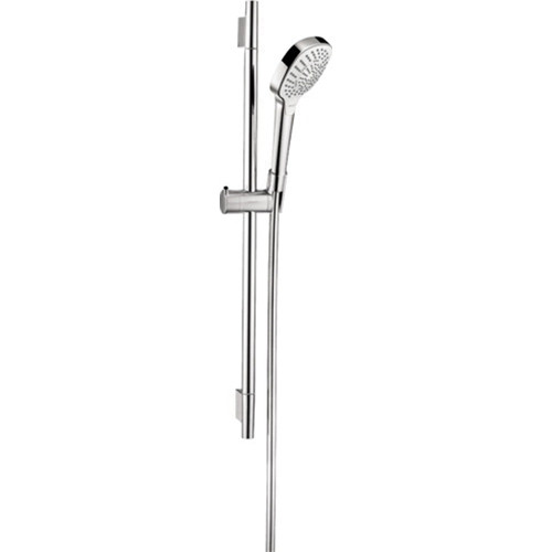 Hansgrohe 4790000 Croma Select E Wallbar Set 110 3-Jet 24", 1.75 GPM in Chrome