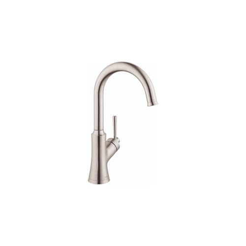 Hansgrohe 04795800 Joleena Bar Faucet, 1.5 GPM in Steel Optic