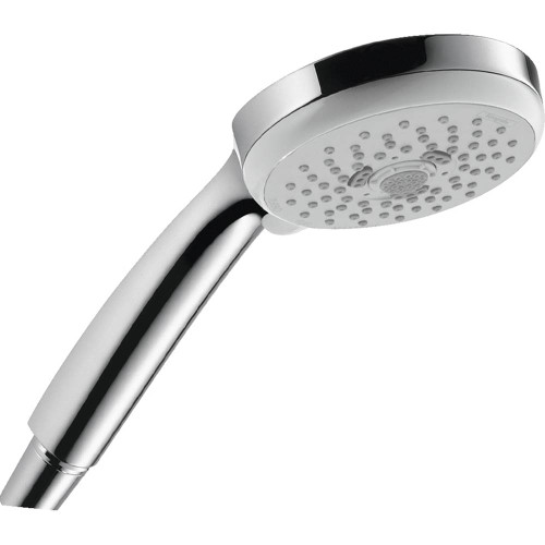 Hansgrohe 4931000 Croma 100 Handshower E 3-Jet, 1.5 GPM in Chrome