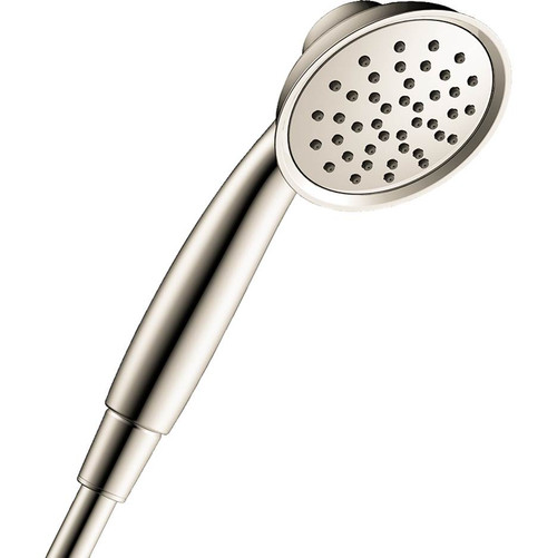 Hansgrohe 4934830 Joleena Handshower 95 1-Jet, 2.5 GPM in Polished Nickel