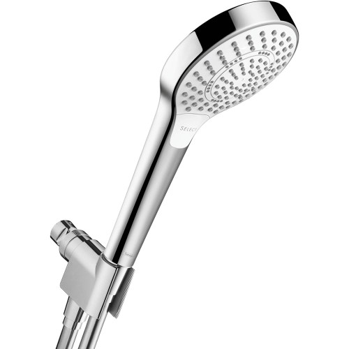Hansgrohe 4935000 Croma Select S Handshower Set 110 3-Jet, 2.5 GPM in Chrome