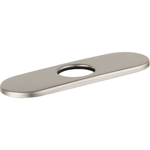 Hansgrohe 6490820 E&S Accessories Base Plate for Contemporary Single-Hole Faucets, 6" in Brushed Nickel