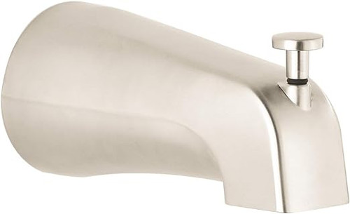 Hansgrohe 6501820 Commercial Tub Spout with Diverter in Brushed Nickel