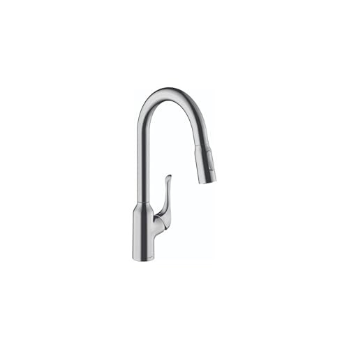 Hansgrohe 71843001 Allegro N High Arc Kitchen Faucet, 2-Spray Pull-Down, 1.75 GPM in Chrome