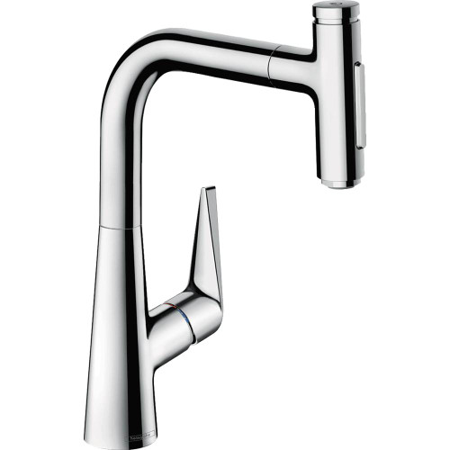 Hansgrohe 72824001 Talis Select S Prep Kitchen Faucet, 2-Spray Pull-Out, 1.75 GPM in Chrome