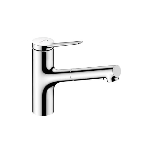 Hansgrohe 74800001 Zesis Kitchen Faucet 2-Spray, Pull-Out, 1.75 GPM in Chrome