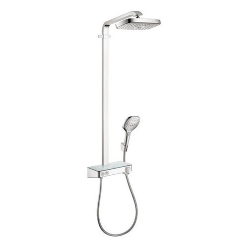 Hansgrohe 27126001 Raindance Select E Showerpipe 300 with Select Shower Controls, 2.0 GPM in Chrome