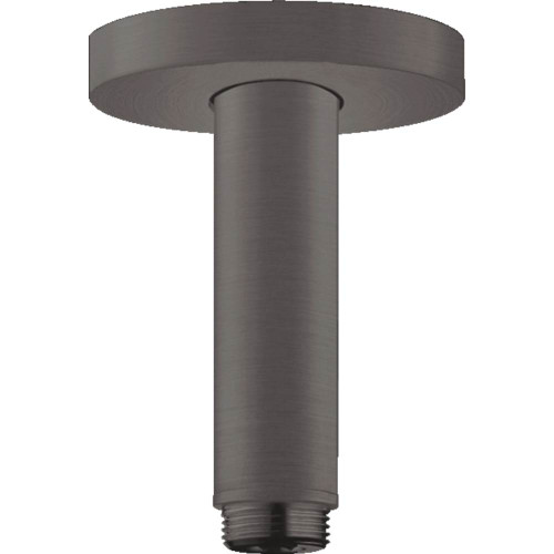 Hansgrohe 27393341 Raindance E Extension Pipe for Ceiling Mount in Brushed Black Chrome