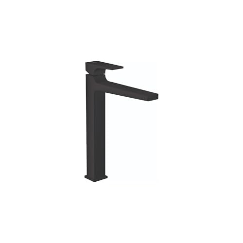 Hansgrohe 32513671 Metropol Single-Hole Faucet 260 with Lever Handle, 1.2 GPM in Matte Black
