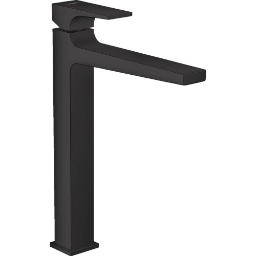 Hansgrohe 32513671 Metropol Single-Hole Faucet 260 with Lever Handle, 1.2 GPM in Matte Black