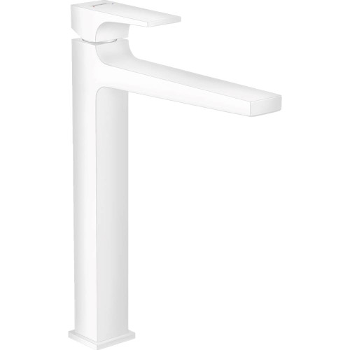 Hansgrohe 32513701 Metropol Single-Hole Faucet 260 with Lever Handle, 1.2 GPM in Matte White