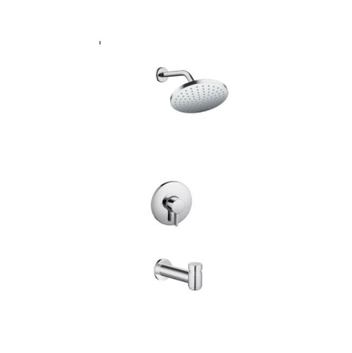 Hansgrohe 4955000 Vernis Blend Pressure Balance Tub/Shower Set, 2.5 GPM in Chrome