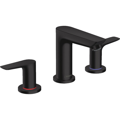 Hansgrohe 71733671 Talis E Widespread Faucet 150 with Pop-Up Drain, 1.2 GPM in Matte Black