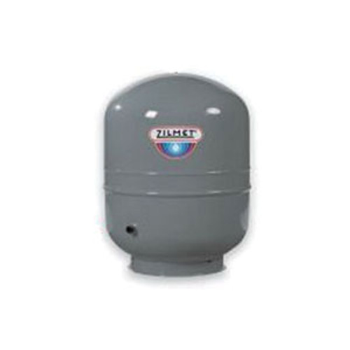 Zilmet ZHT8-15 2.1 Gal Cal Pro ZHT8-15 Hydronic Expansion Tank, 1/2 in Connection, NPT Connection, Carbon Steel, Gray