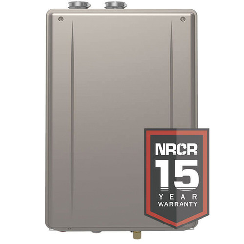 Noritz NRCR92DVNG 9.2 GPM 165000 BTU 120V Residential Natural Gas Tankless Water Heater with Built-In Pump