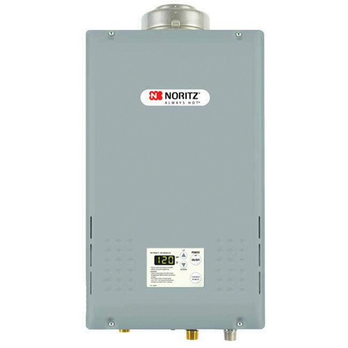 Noritz NC199DVCLP 9.8 GPM 199900 BTU 120 Volt Commercial Liquid Propane Tankless Water Heater with Concentric Exhaust