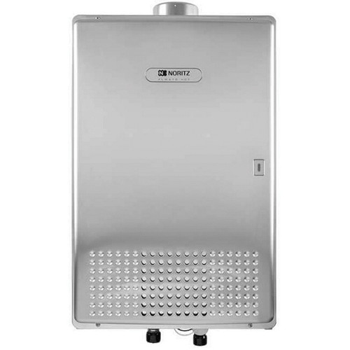 Noritz NC380SVNG 13.2 GPM 380000 BTU 120 Volt Commercial Indoor/Outdoor Natural Gas On Demand Tankless Water Heater