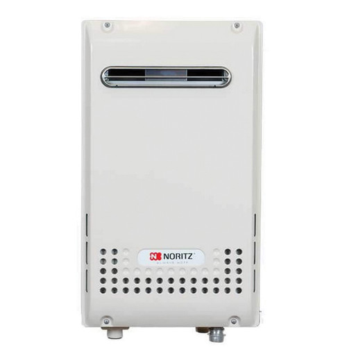 Noritz NR98ODNG 9.8 GPM 199900 BTU 120 Volt Residential Natural Gas Tankless Water Heater for Outdoor Installation