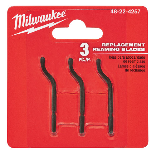 Milwaukee 48-22-4257 Replacement Reaming Tips 3 Pack Red
