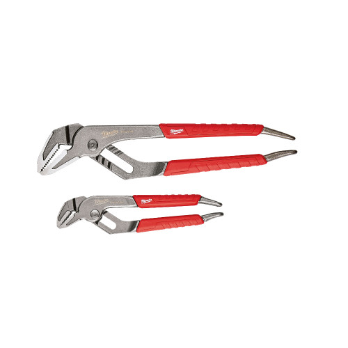 Milwaukee 48-22-6330 6" and 10" Comfort Grip Straight Jaw Pliers Set