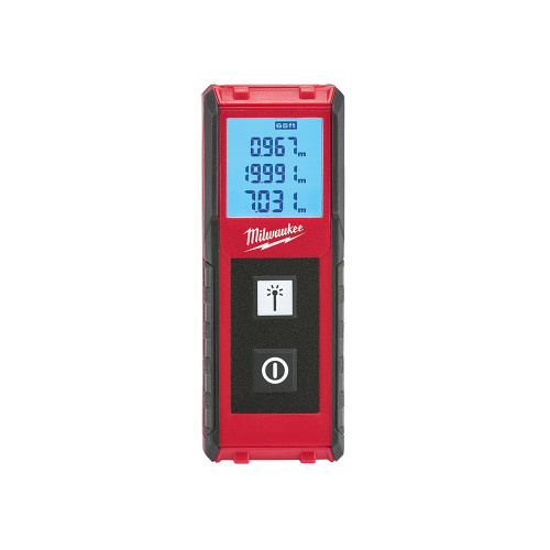 Milwaukee 48-22-9801 Laser Distance Meter 65 ft Measuring Range