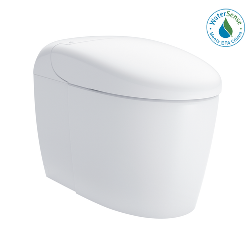 TOTO MS8341CUMFG#01 NEOREST RS Dual Flush 1.0 or 0.8 GPF Toilet with Intergeated Bidet Seat and EWATER+ in Cotton White