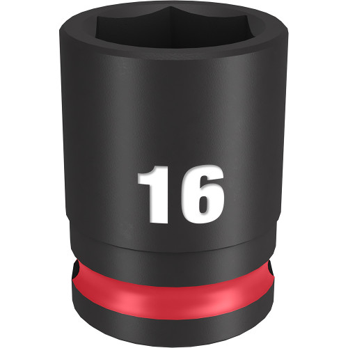 Milwaukee 49-66-6140 Shockwave Impact Duty 3/8" Drive 16MM Standard 6 Point Socket