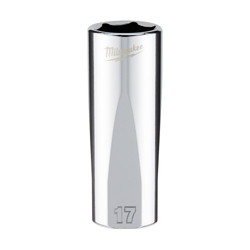 Milwaukee 45-34-0117 3/8 in. Drive 17mm Metric 6-Point Deep Socket