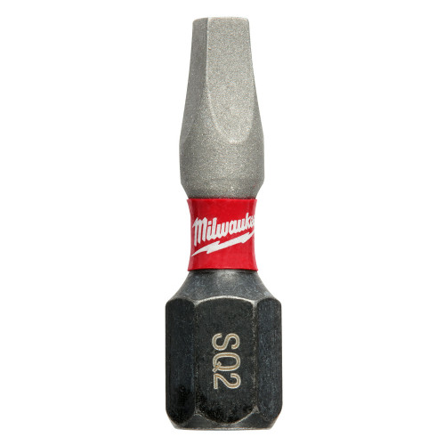 Milwaukee 48-32-5008 Shockwave Square Recess #2 Insert Bit 10PK
