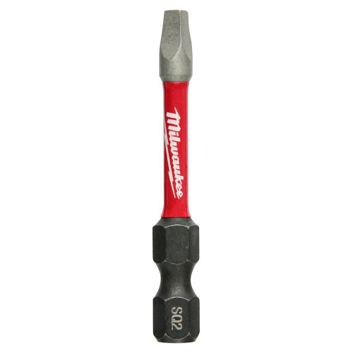 Milwaukee 48-32-4606 Shockwave 2 in. Impact Square Recess #2 Power Bits