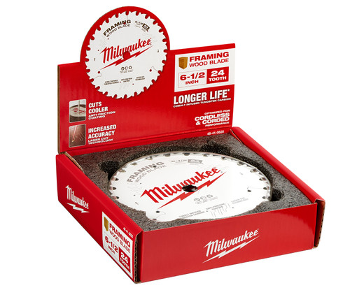 Milwaukee 48-41-0620 6-1/2 in. 24T Framing Circular Saw Blade
