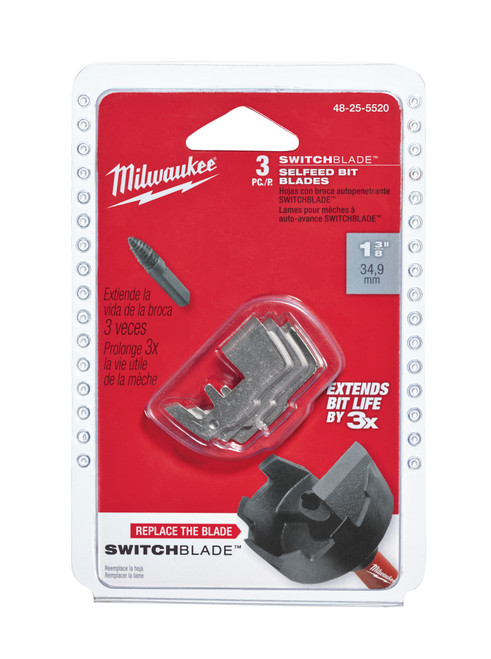 Milwaukee 48-25-5520 1-3/8 in. SWITCHBLADE Replacement Blades 3PK
