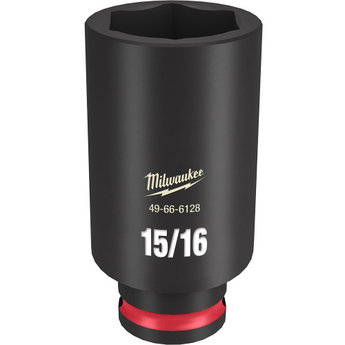Milwaukee 49-66-6128 Shockwave Impact Duty 3/8" Drive 15/16" Deep 6 Point Socket