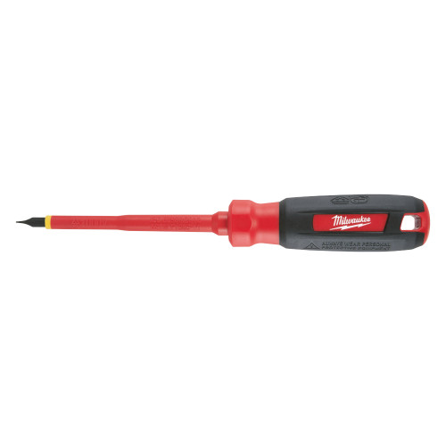 Milwaukee 48-22-2231 3/16 in. Cabinet 4 in. 1000V Insulated Screwdriver