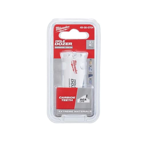 Milwaukee 49-56-0704 7/8" HOLE DOZER with Carbide Teeth Hole Saw