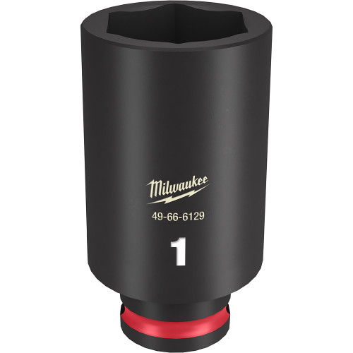 Milwaukee 49-66-6129 Shockwave Impact Duty 3/8" Drive 1" Deep 6 Point Socket
